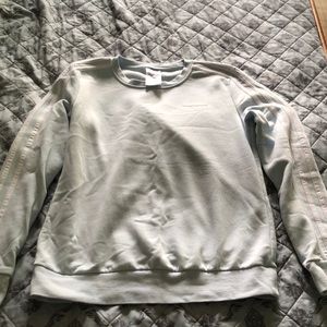 Light blue adidas sweatshirt